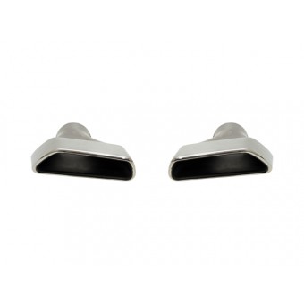 Egzoz Ucu G30 G11 Set; Krom -///M-Sport-